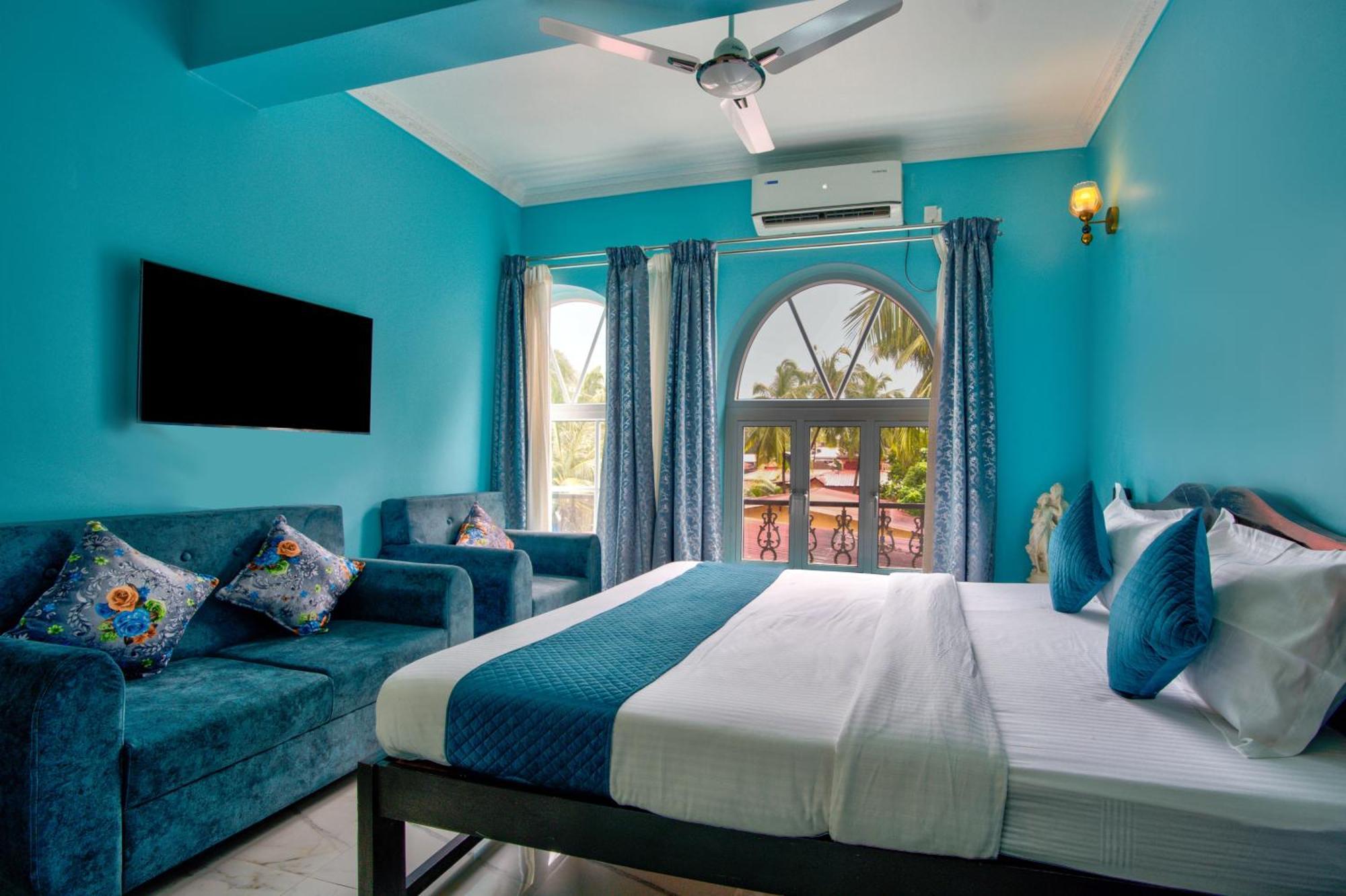 Candolim Beach White Residency Baga Esterno foto