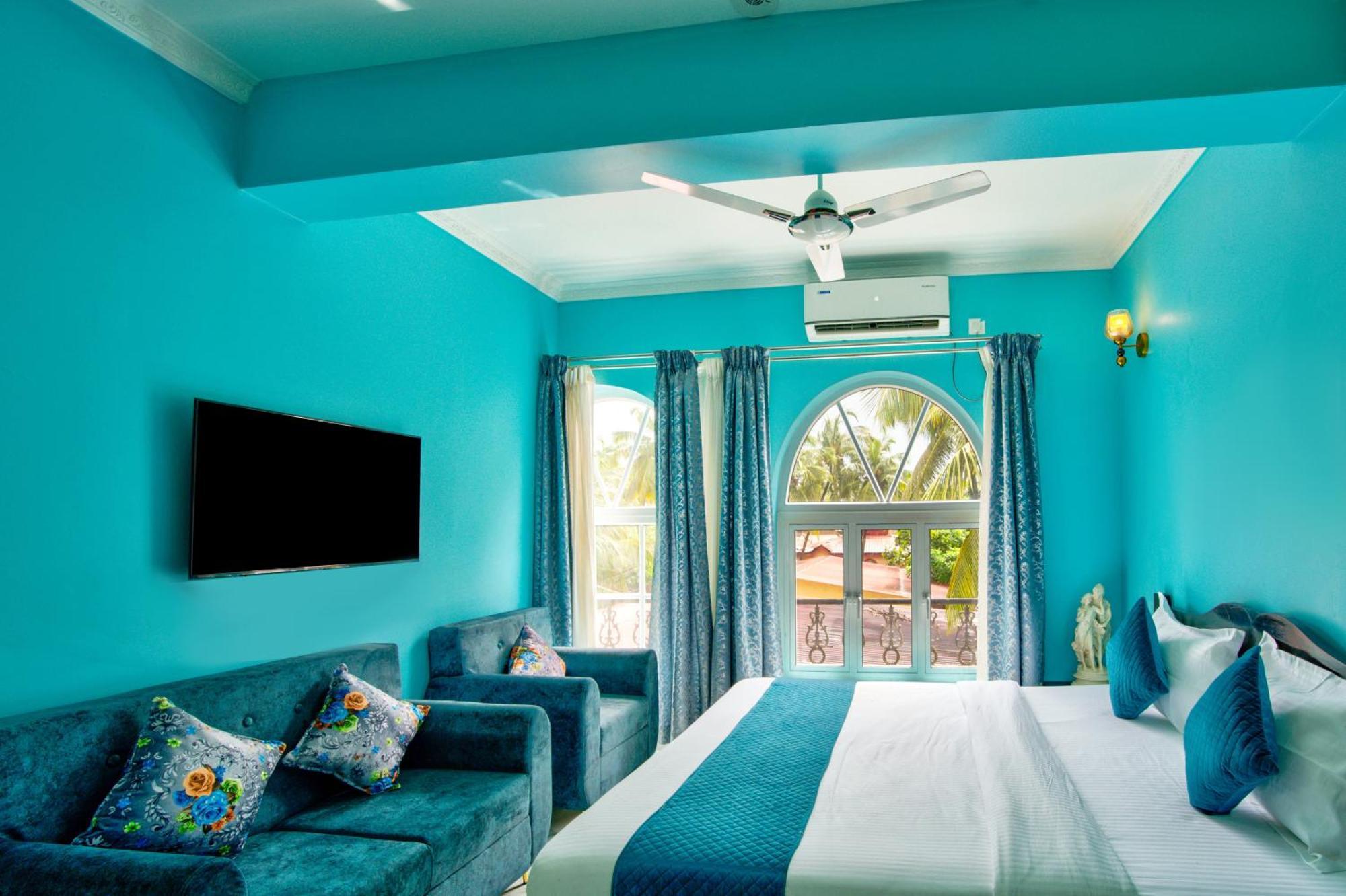 Candolim Beach White Residency Baga Esterno foto