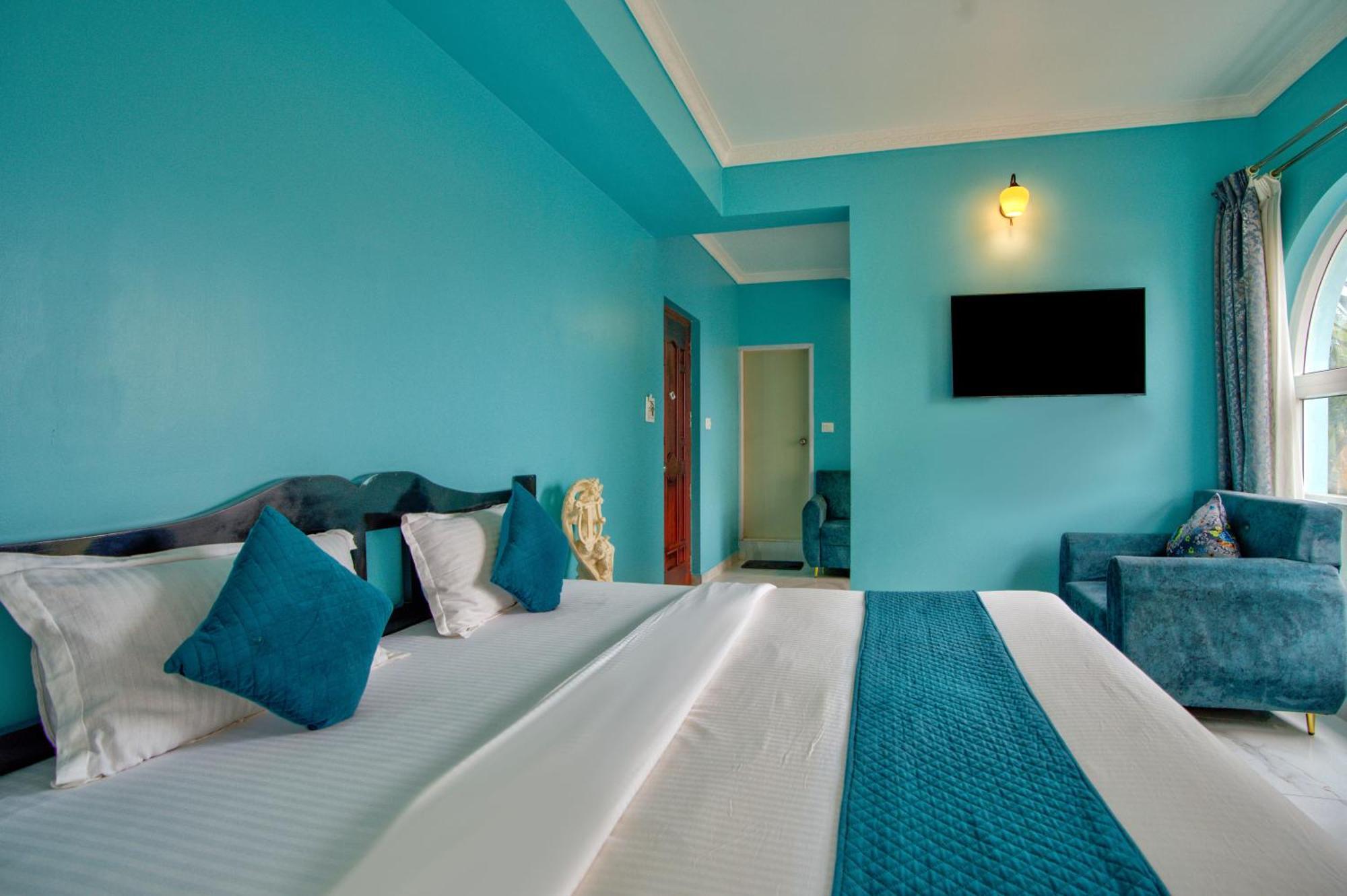 Candolim Beach White Residency Baga Esterno foto