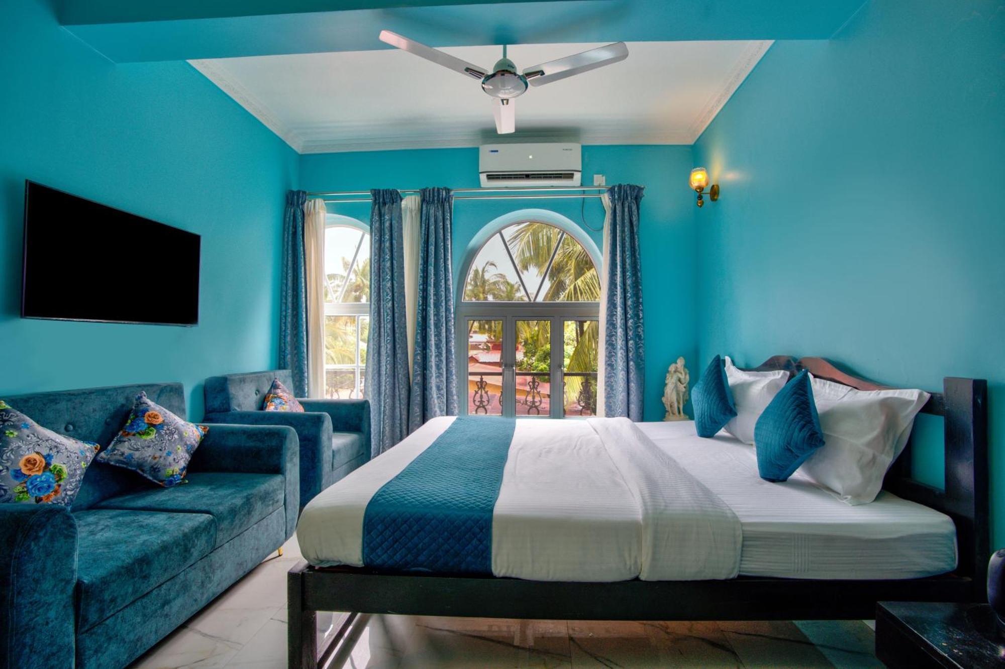 Candolim Beach White Residency Baga Esterno foto