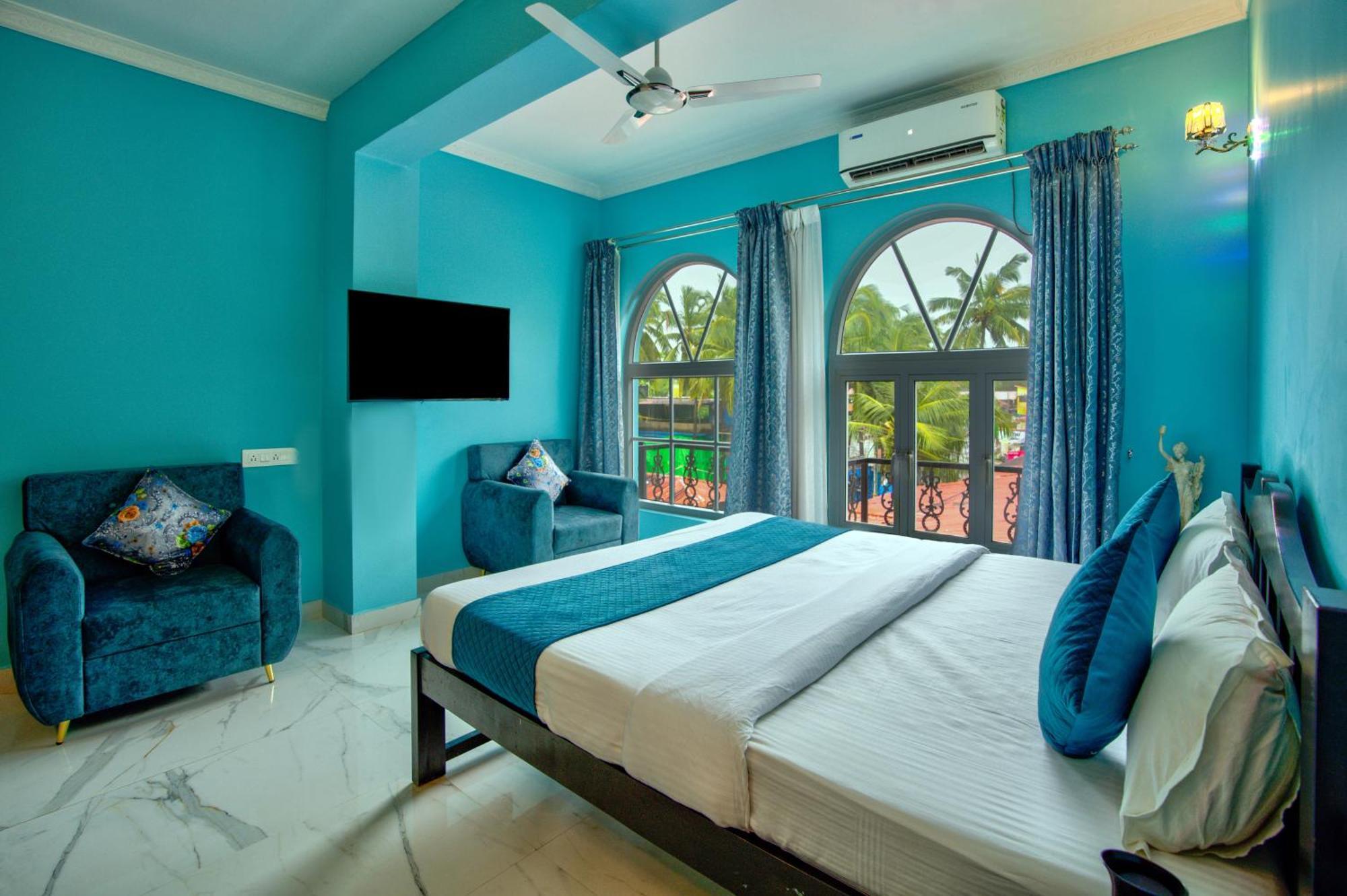 Candolim Beach White Residency Baga Esterno foto